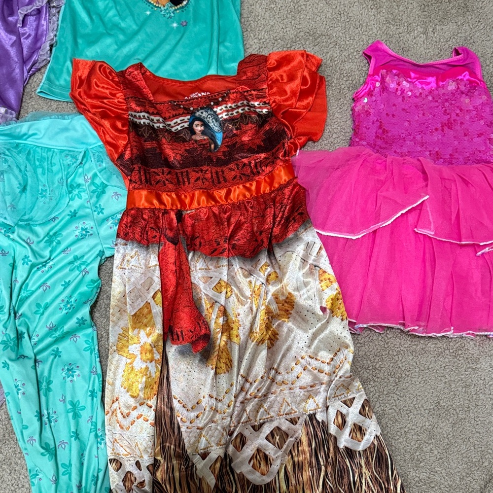 Disney Princess Kids Costume Dresses - Assorted Colors - Picture 10 of 15